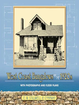 cover image of West Coast Bungalows of the 1920s